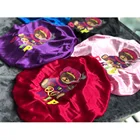 Satin Bonnet Sample Free Low MOQ LOGO Custom Satin Silk_hair_bonnet