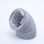 Pipe Flexible Exhaust Thick Ventilation Pipe Flexible Duct Air Conditioning Duct Foil Exhaust Pipe