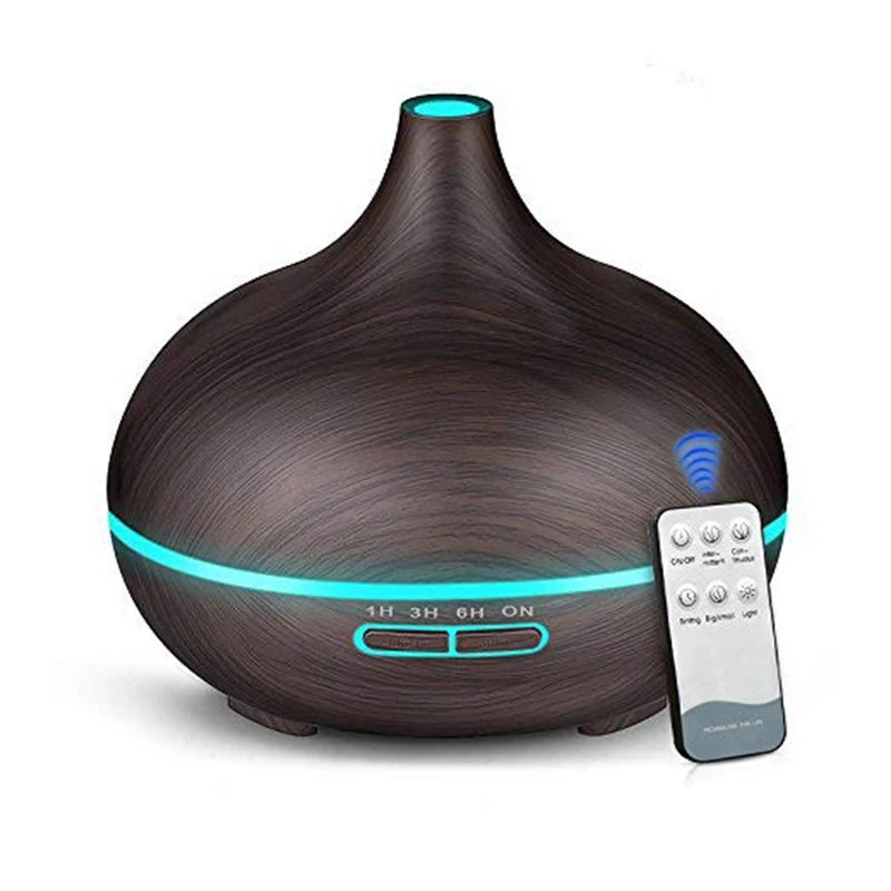 7 LED Humidifier Purifier Aroma Air Aromatherapy With Remote Diffuser Essential