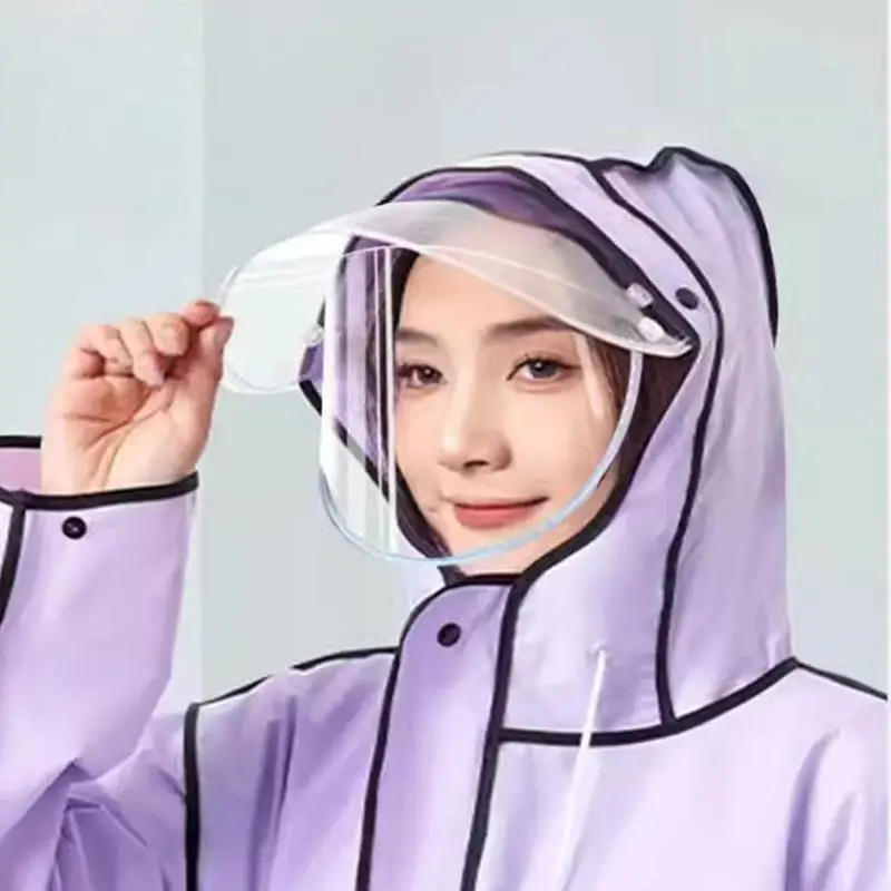 Wholesale Factory Direct Supply Electric Thickened ABS Plastic Motorcycle Raincoat-Business/Luxury Design Adjustable Waterproof