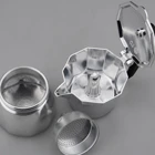 Coffee Amzone Best Sale Competitive Price Capsule Italian-style Aluminum Coffee Makers