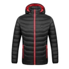 Vest Cotton 3 Areas Heated Vest Jacket Men And Women Winter Warming Jacket Coat Men's Cotton Jackets
