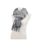 Fashion Cashmera Fashion Checked Fabric Color Thick Sky Cashmera Scarf For Winter