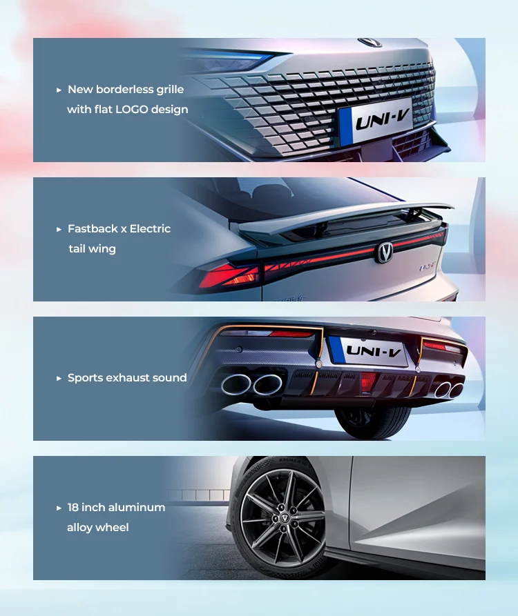 changan uni-v vehicles