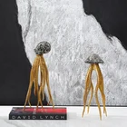 Shell Luxury Golden Octopus Colored Shell Christmas Resin Ornaments Handicrafts For Home Decoration