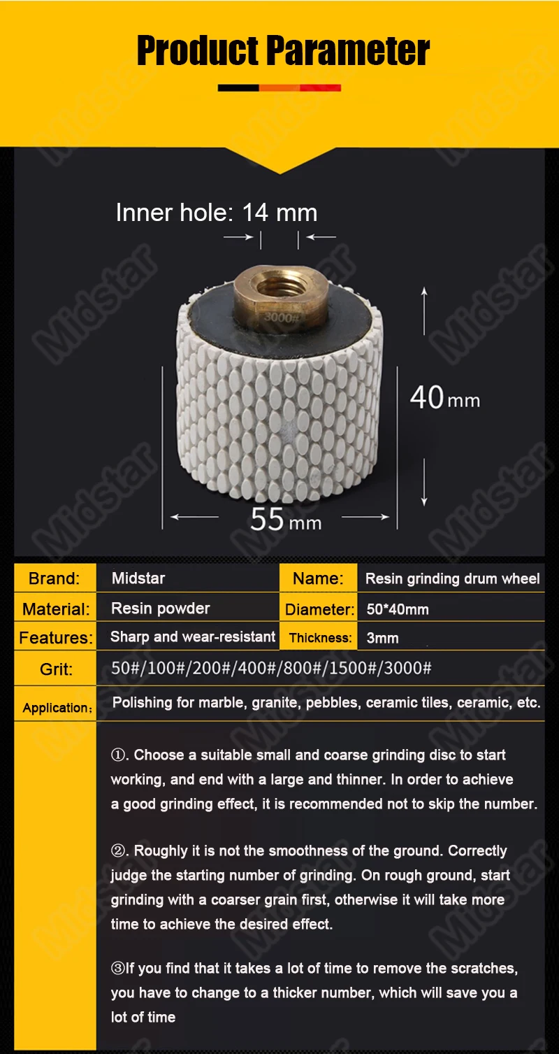 Resin drum wheel 9