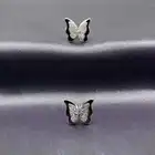 Earrings High Quality White Butterfly Unique Dainty Silver 925 Piercing Earrings For Women