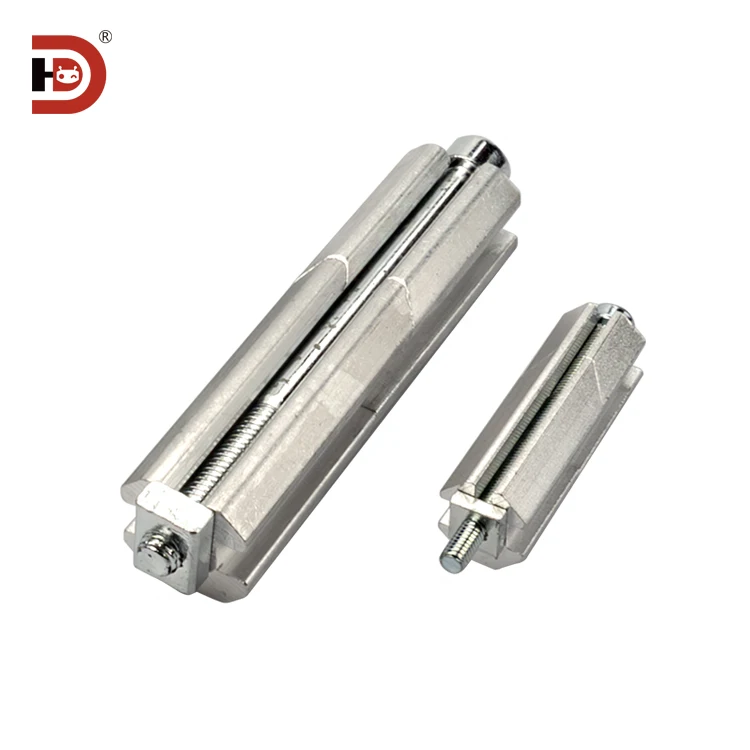 Aluminum Profile Strip Connector Parallel Clamping Head Profile Parallel Docking Fixed Block Built-in Fastener supplier