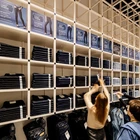 Shop Fittings Factory Made Retail Shop Fittings Easy Assemble Light Duty Steel Racks Garment Shoes Display Stand