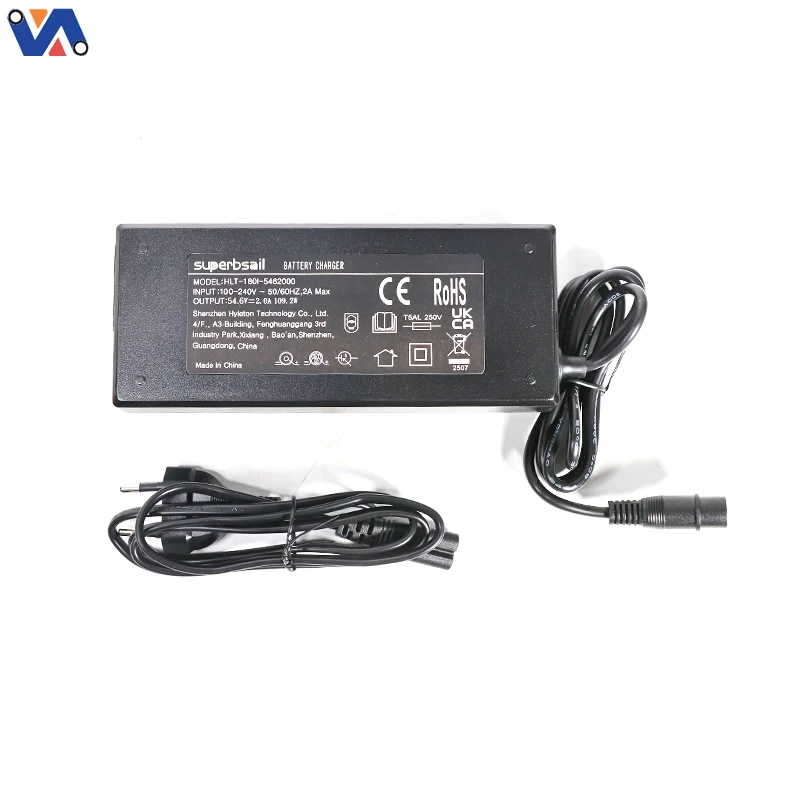 546v 2a battery charger for 48v electric scooter gx16 1 3 plug scooter parts wholesale-5
