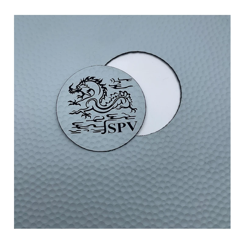 12X24 Inches 0.8mm Golf Texture Laser Engraving Laserable Leatherette For Cap Patches Without Adhesive supplier