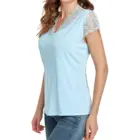 Casual T-shirts Casual 2021 Summer Women Tops V-NECK Short Sleeve Casual T-Shirts