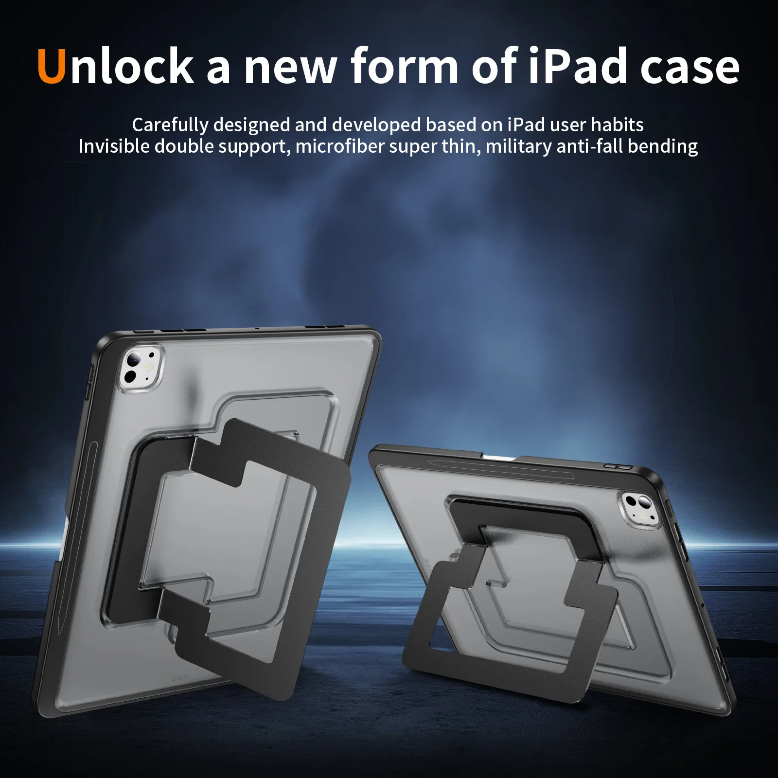 product 11 inch invisible stand tablet protective case for ipad air13 laudtec-7