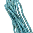 Popular Hot Sell Turquoise Abacus Bead Round Stone Beads Necklace Stone Beads