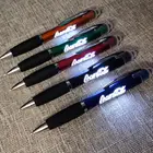 Light Pen Light Up Pen OEM Led Light Up Gift Soft Touch Screen Pen Custom Logo Stylus Promotion Ballpoint Pen
