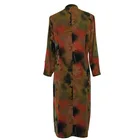 Winter Long Coat For Floral Winter And Autumn Long Ladies Trench Silk Coat For Women