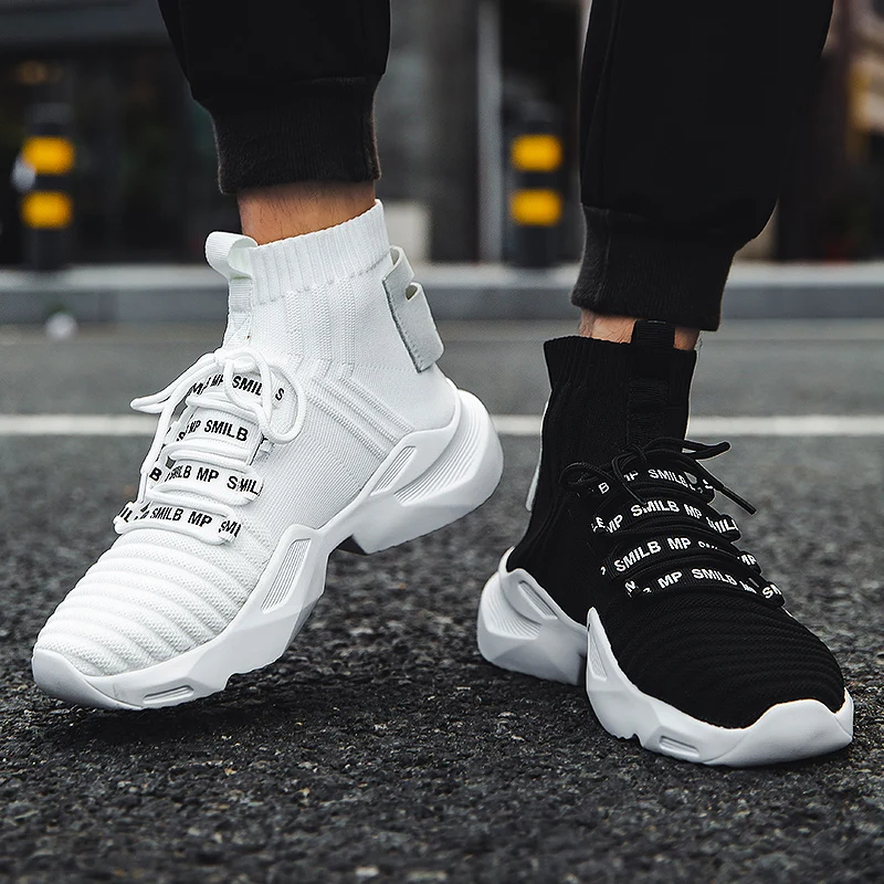 Ruthless bowl Living room Oem High Top Knit Custom Shoes Men Casual White Black Sports Shoes Fashion Sock  Sneakers Mens Short Boots Wholesale China - Buy Shoes Men Casual,Shoes Men  Sneakers,Casual Shoes Men Product on Alibaba.com