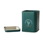 Box Tin Tea Box China Wholesale Square Tea Packaging Tin Box With Double Lid