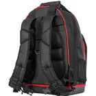 Tool Bag Multi-Purpose Tool Backpack Wide Mouth 38-Pockets Bag Comfortable Padded Strap