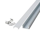 Led Strip Profile For Led Strip Waterproof Led Plastic Profile Diffuser For Led Strip Lights
