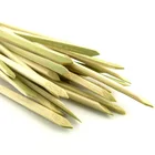 Cocktail Sticks Bamboo Sticks Party Serving Disposable Cocktail Picks Green Knotted Bamboo Sticks
