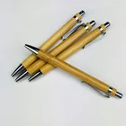 Pen Mechanical Pencil Stock Pen Eco Friendly Bamboo Pen And Mechanical Pencil Set With Custom Logo For Promotional