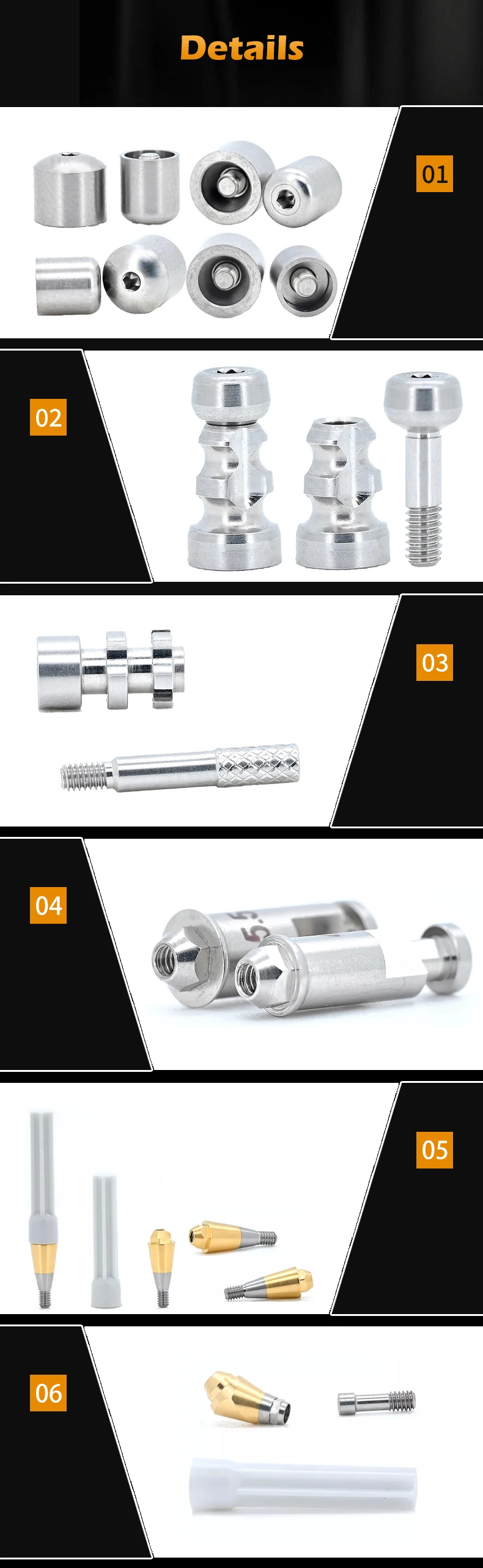 Multi-unit Abutment Impression Post Dental Implant OEM Original Data Factory Direct Sale Dental Implant Dentium Superline factory