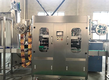 Full Automatic PET Beverage Juice Bottle Plastic Drinking Mineral  Label Bottle Thermal Neck Shrink Sleeve Labeling Machine supplier