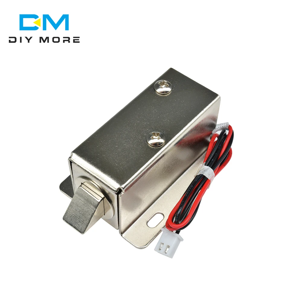 DC 12v 0.6a 350ma aluminum catch push lock s1203 Electric solenoid lock Assembly 