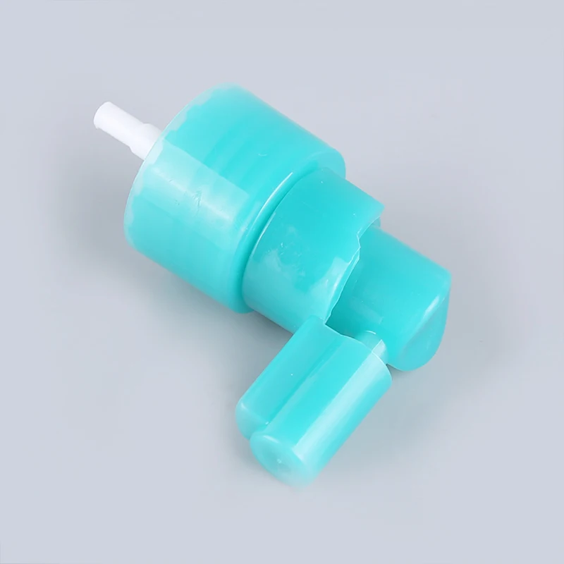 Plastic short mouth nasal spray pump with cap for medicine