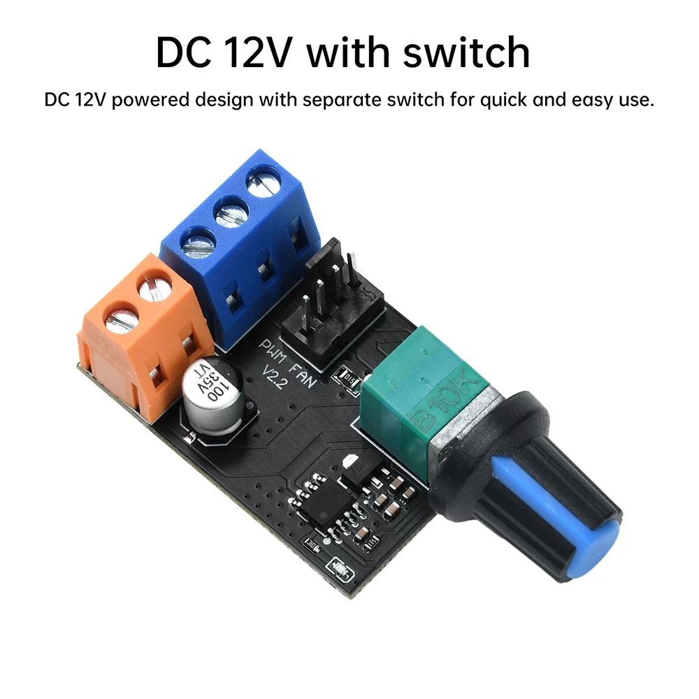 Speed Controllers Regulators, DC12V, 4-Wire, PWM - detail 6