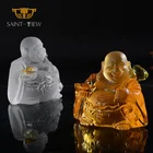 Crystal Crystal Liuli Buddha Liuli Maitreya Crystal Laughing Buddha Cut Car Ornament Accesory Completeness