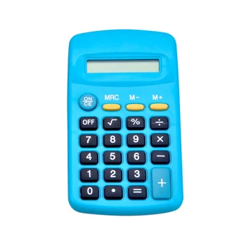 Color Calculator Desktop Bright LCD lear Display Dual Power Handheld Business Office School Use