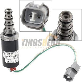 Excavator accessories KDRDE5K-20/30C12A-111 YN35V00004F1 SKX5P-17-212A Kobelsany  Liugong hydraulic pump solenoid valve