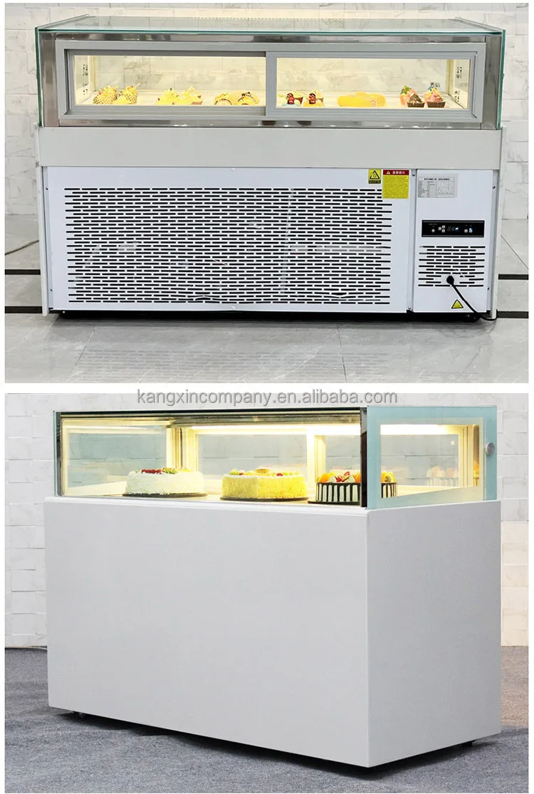 Multi-functional display freezer cabinet Cake food preservation and refrigeration