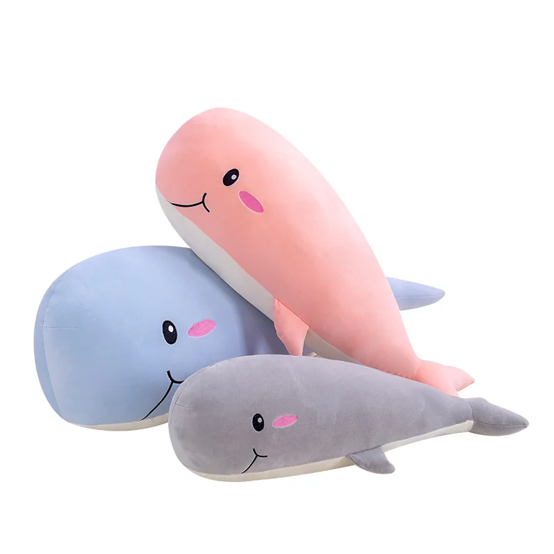 Pink And Blue Color Custom Beluga Whale Toys Wholesale Cute Stuffed Sea Animals  Whale Plush Pillow Toys - Buy Whale Plush Pillow,Whale Plush Toy,Plush Toys  Whale Product on 