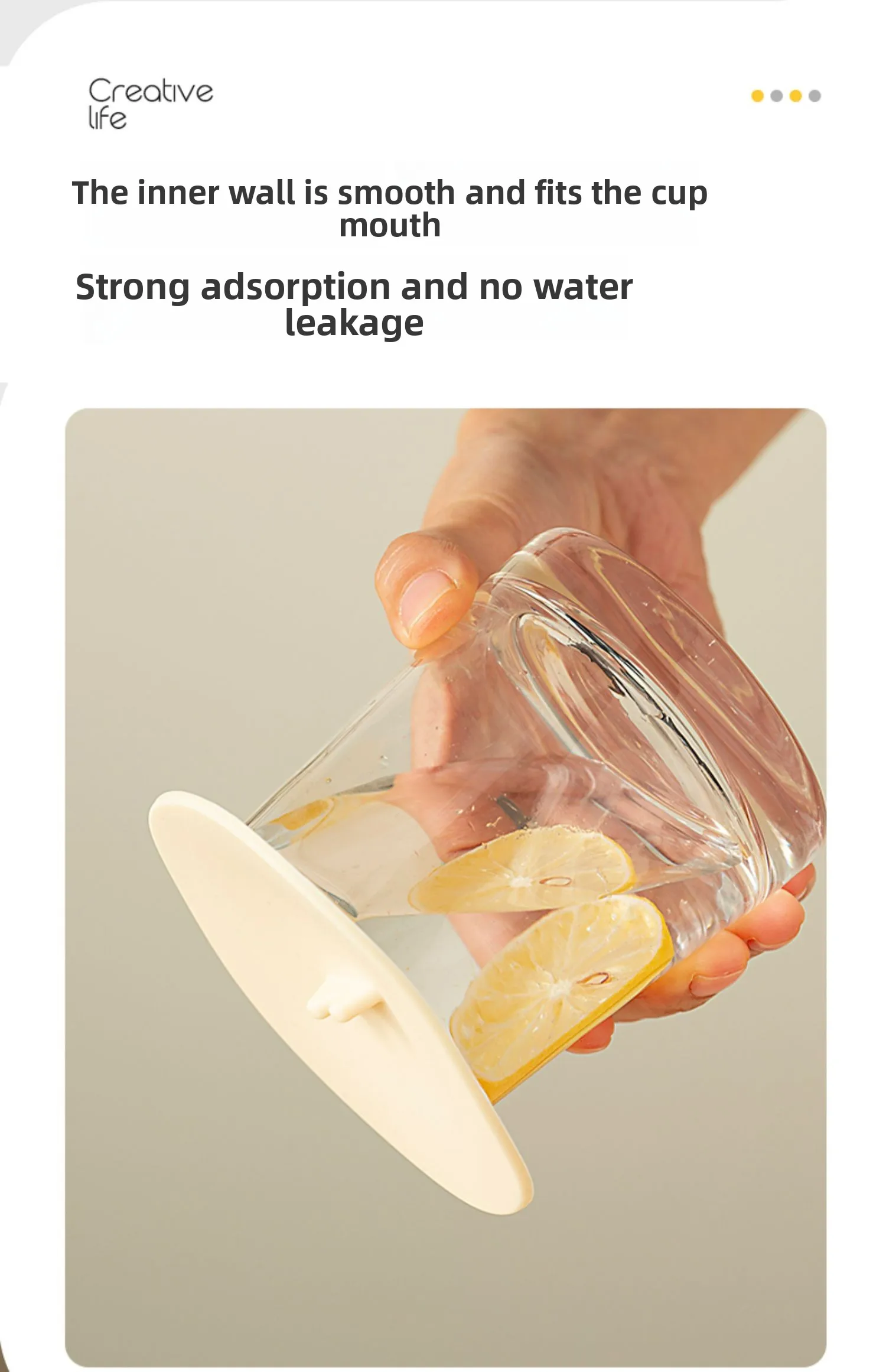 Durable Silicone Universal Dustproof Cup Lid Essential Drinkware Accessories for Kettle Mug and Glass Tea Cup Accessories factory