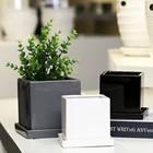 Plant Square Pot Pot For Indoor Plant Cheap Indoor Plant Wholesale Square Ceramic Flower Pot For Sale