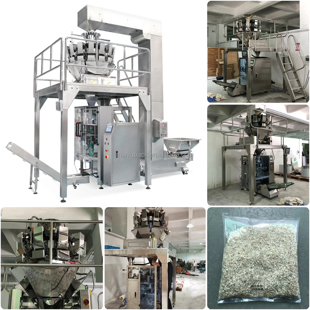 1kg 2kg 5kg Automatic Ice Cube Packing Machine Popsicle Packing Machine ...
