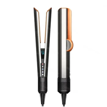 New Wireless Hair Straightener With Curly And Straight Dual Purpose Hair Straightener Negative ion Airflow Hair Straight
