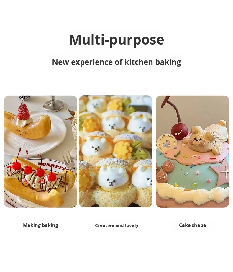 High-Temperature Resistant 6-Grids Silicone Mold Color-Matching Cake Tools for Baking Biscuits and Pudding for DIY supplier