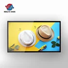 Player Wall Mount Monitor Lcd 65 Inch Wall Mounted Android Lcd Monitor Display Screen Player
