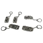 Key Metal Keychain Free Sample Cheap Wholesale Zinc Alloy Brass Car Logo Braided Rope Key Chain Metal Keychain