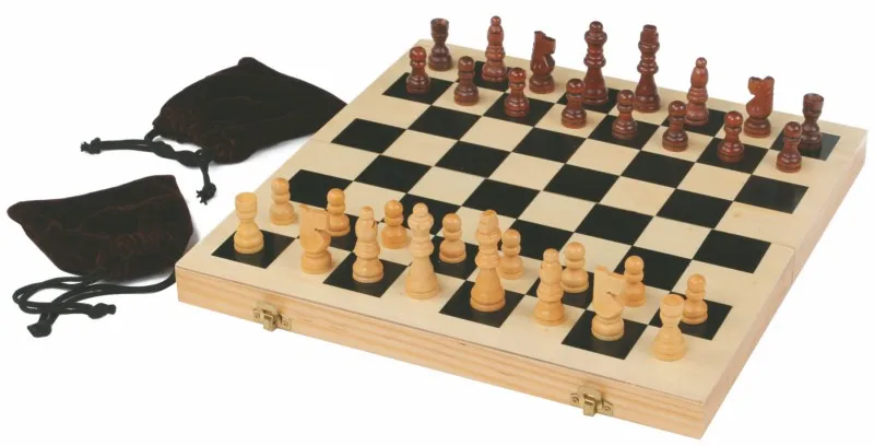 Multi 2 In 1 Hot Sell Set Decorative Wood Chess Game Set