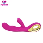USB Rechargeable High Power Stimulation G Spot Rabbit Vibrator Adult Sex Toys