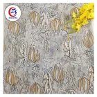 Perfect For Dress Perfume Bottle Floral Stretch Designer Satin Printed Fabric