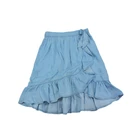 Girl Skirt Girls Hot Selling Fashion Kid Girl Clothing Denim Skirt Girls Outfits Plaid Skirt