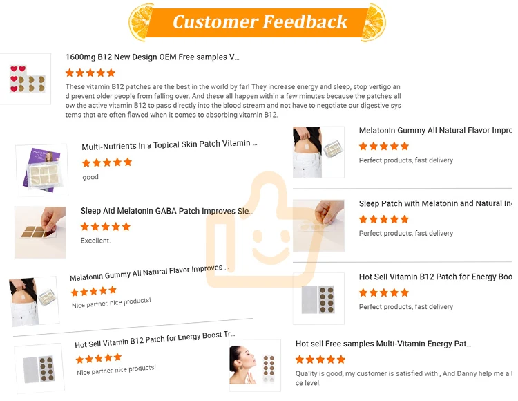 All Natural Ingredients Transdermal Patch Waterproof & Gentle on Skin Vitamin B12 Patches for a Better Morning manufacture