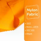 350T 40Dx40D Plain Weave High Density 100% Nylon Fabric For Backpack