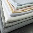 Fabric RTS2 Wholesale 26S Organic Cotton Single Jersey Fabric For T-shirt And Baby Wear